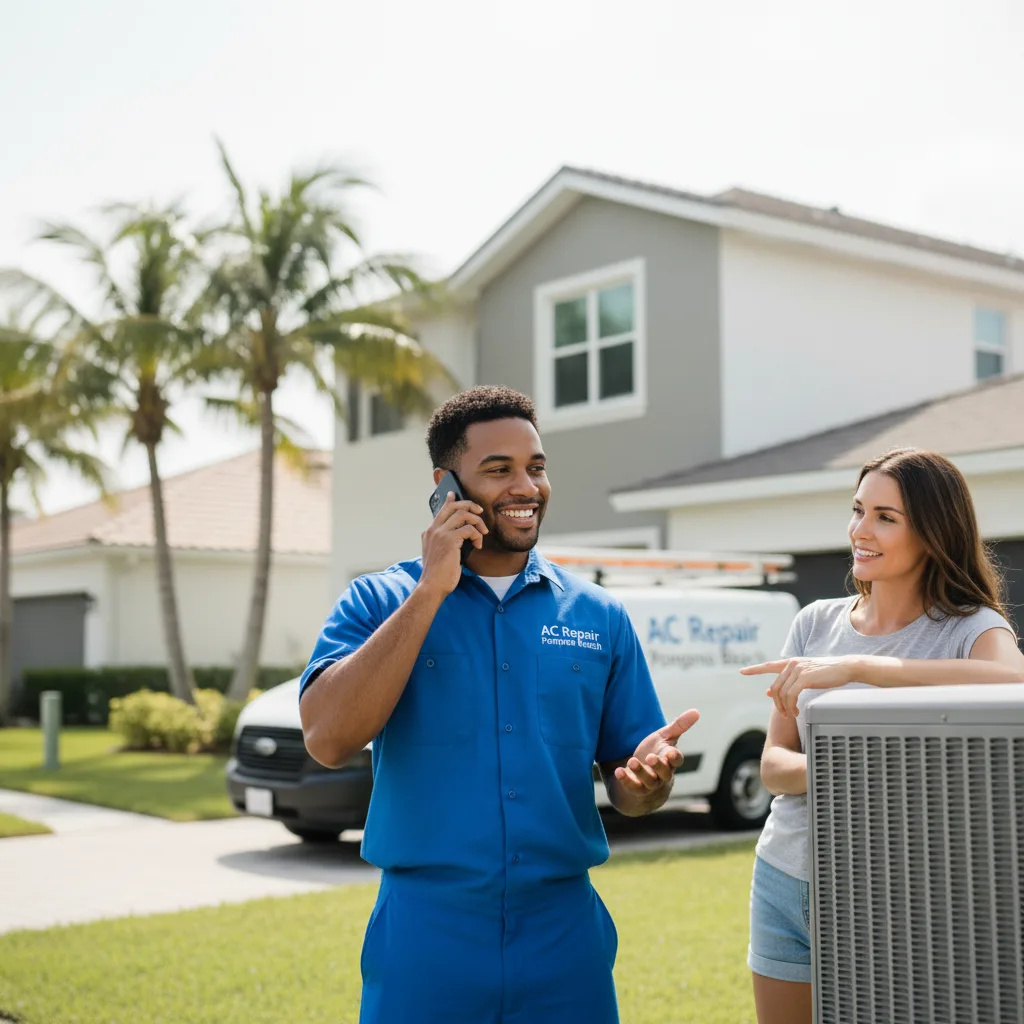 AC Repair Pompano Beach customer support in McCordsville